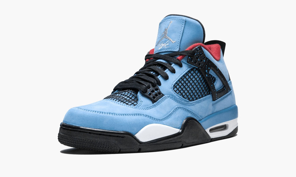 Air Jordan 4 Retro Travis Scott - Cactus Jack Mens University Blue/Varsity Red/Blue