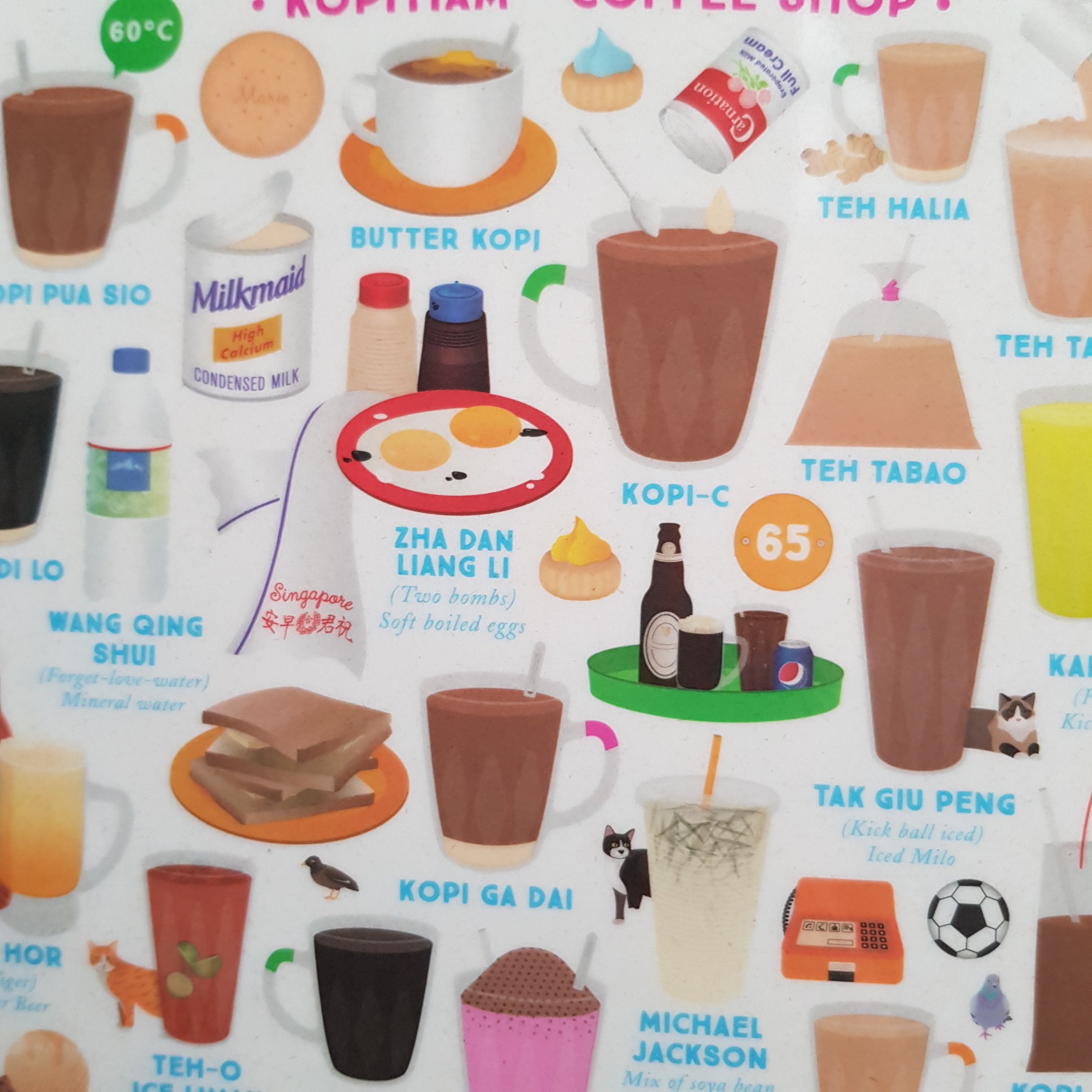 Singapore theme Melamine Tray