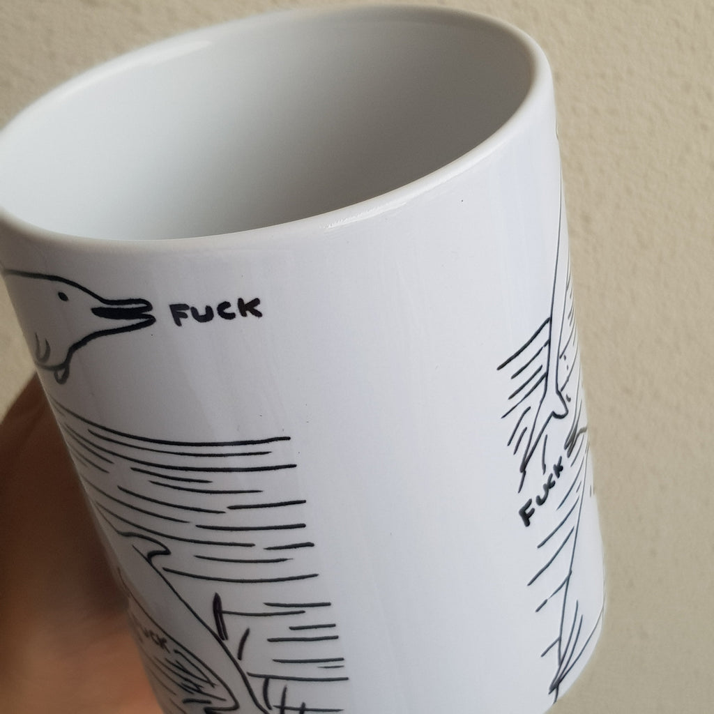 DAVID SHRIGLEY BOXED MUG