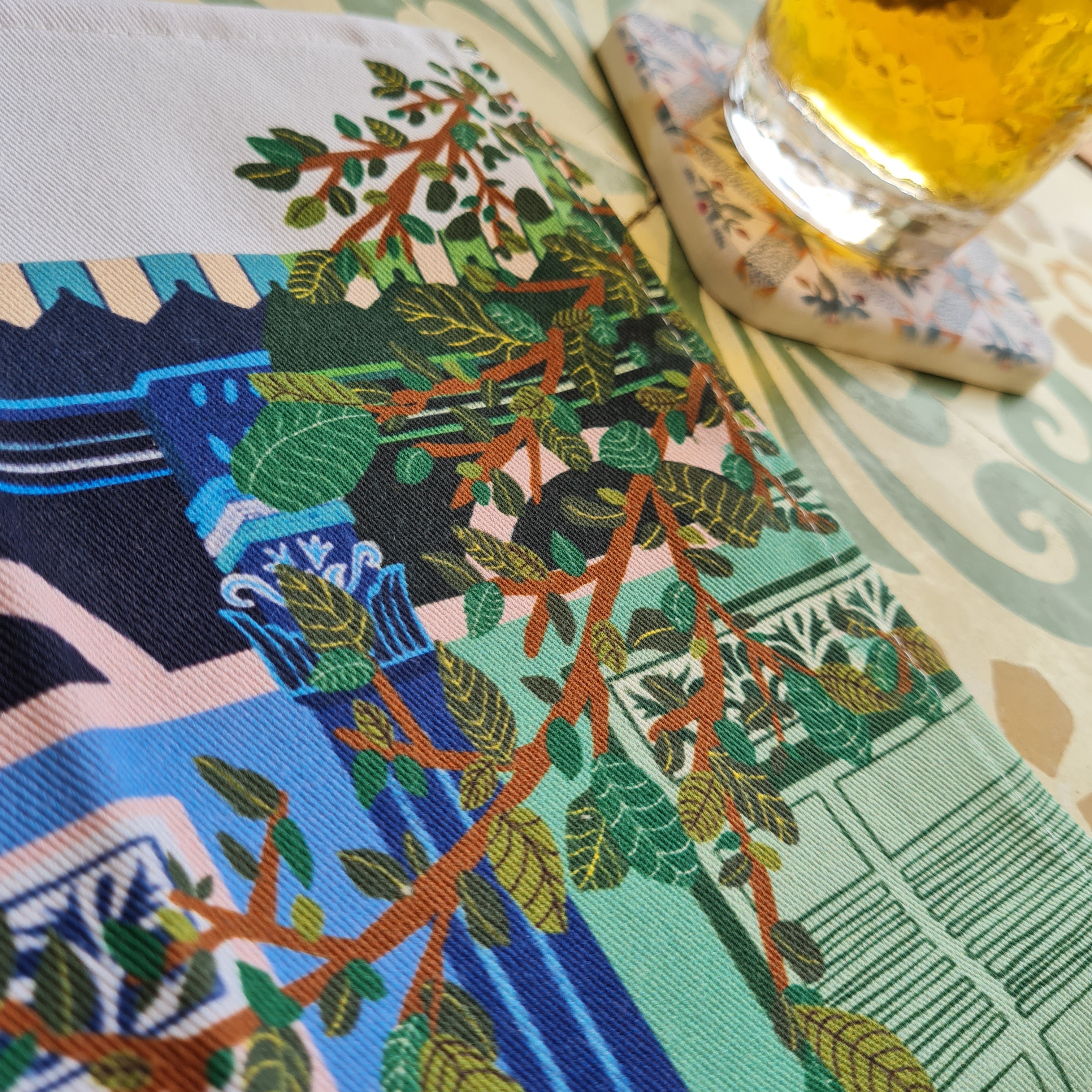 Shop House Tea Towel