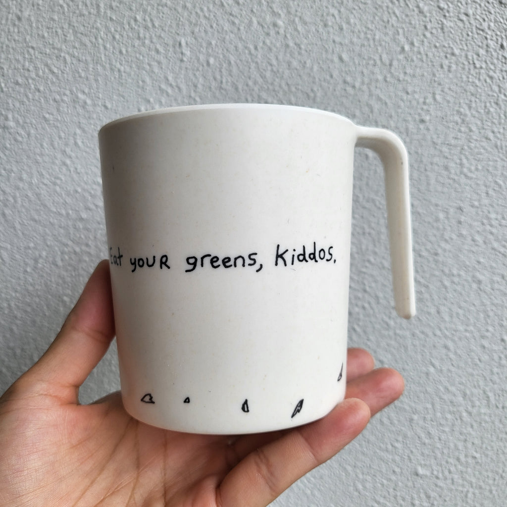 Eat Your Greens Bamboo Mug