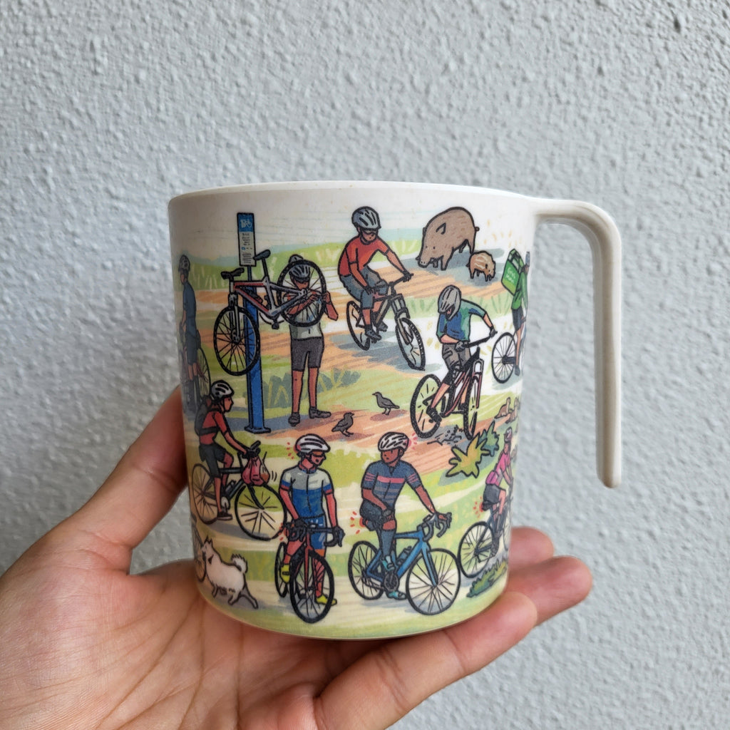 Come Ride Bicycles Bamboo Mug