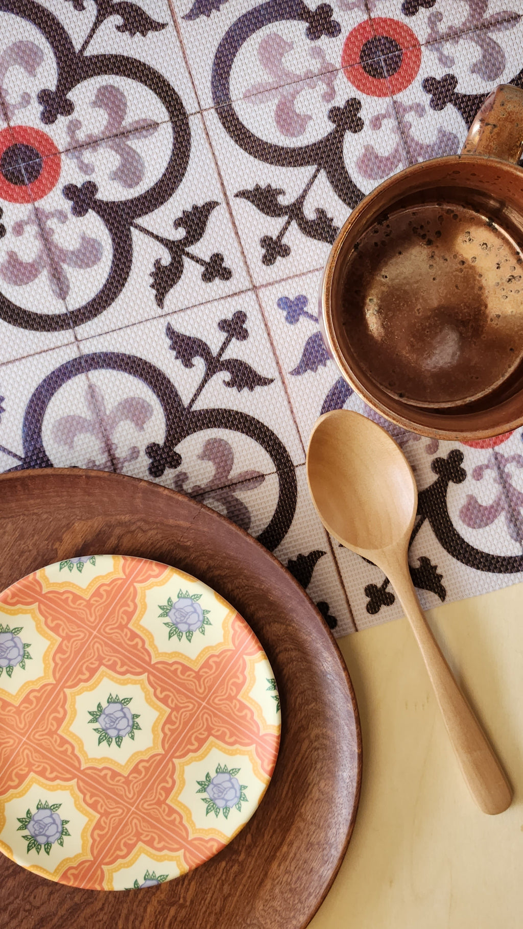 Peranakan Tiles Table placemats