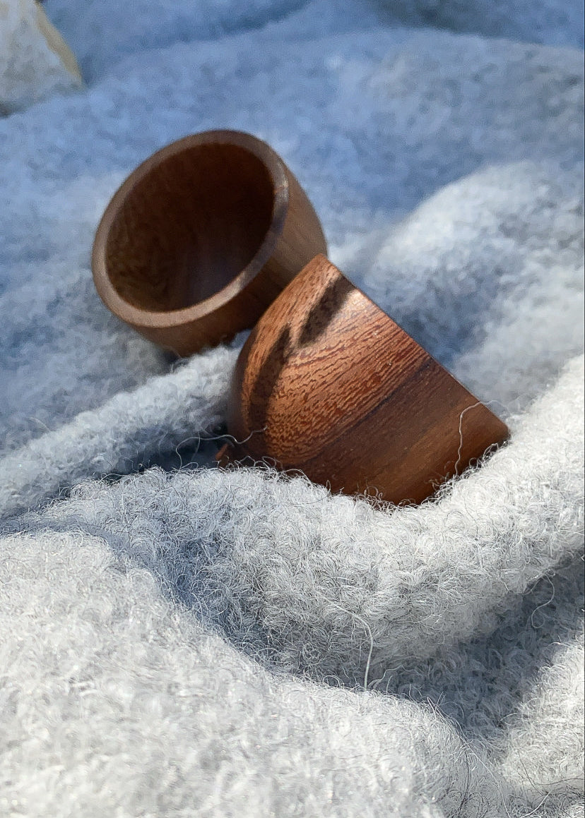 Tropical Wood Pinch Bowl