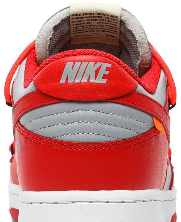 Dunk Low “Off-White - University Red”