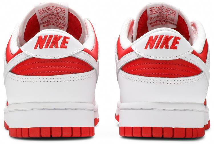 Dunk Low 'White University Red'