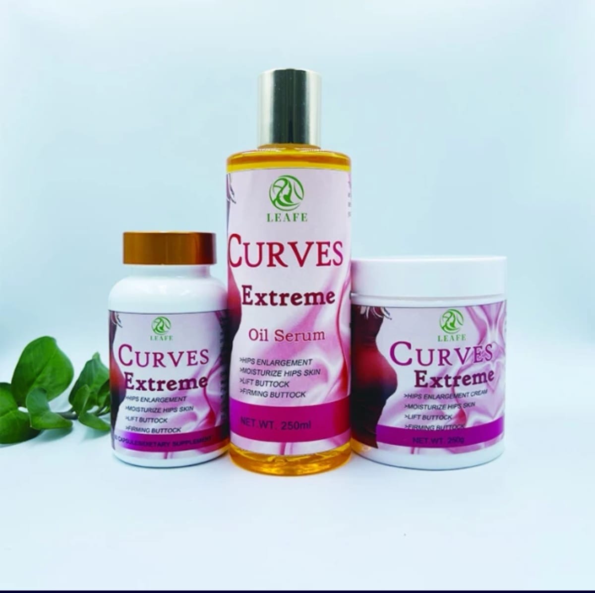 Herbal Remedy Butt/Hip enlargement oil, cream and Capsules