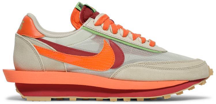 sacai x Clot x LDWaffle 'Net Orange Blaze'