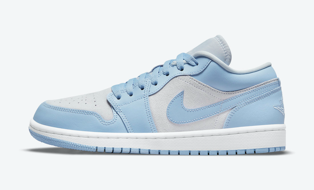 Jordan 1 Low Football Grey Aluminum (W)