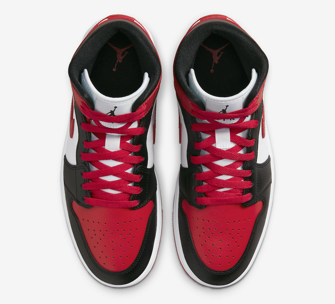 Jordan 1 Mid Alternate Bred Toe (W)