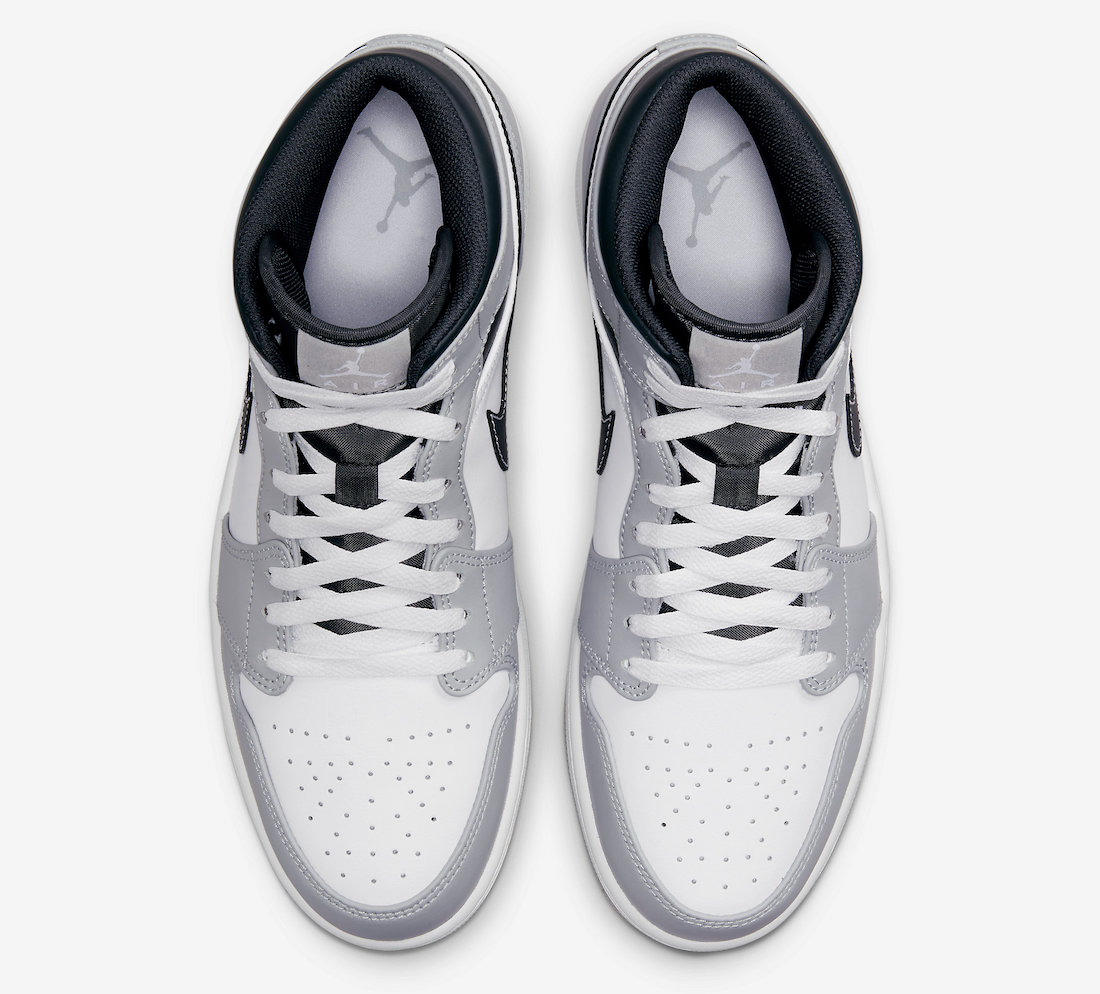 Jordan 1 Mid Light Smoke Grey Anthracite