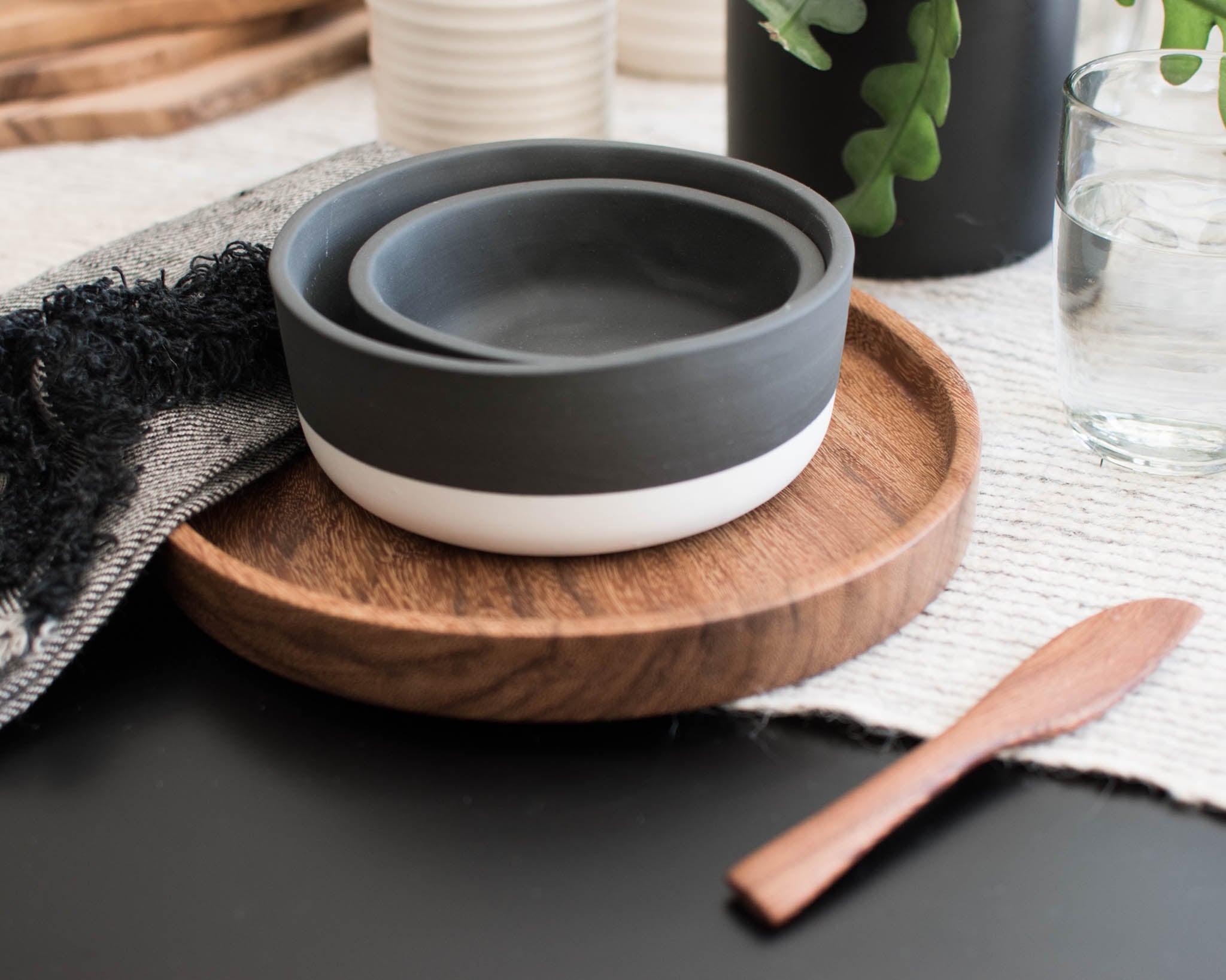 Matte Black Bowl