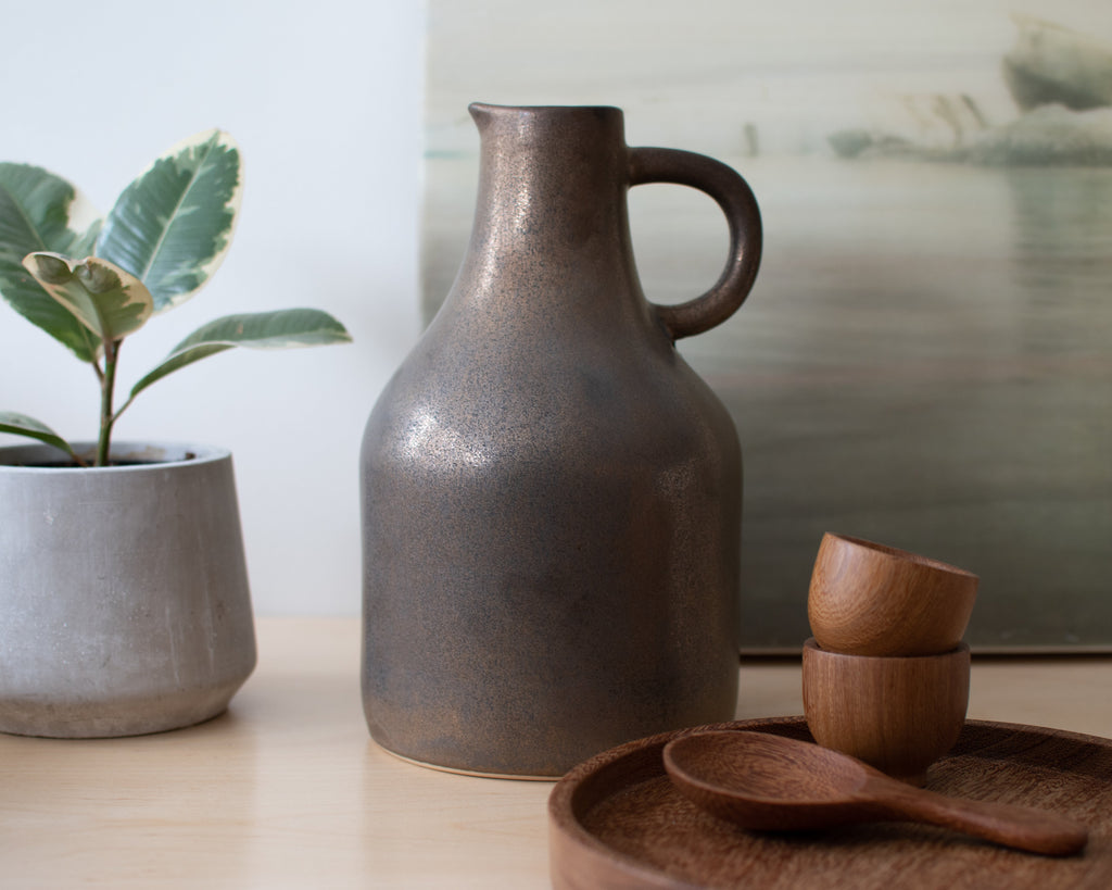 Tropical Wood Pinch Bowl