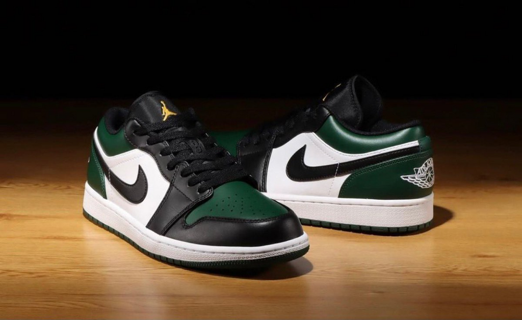 Jordan 1 Low Green Toe