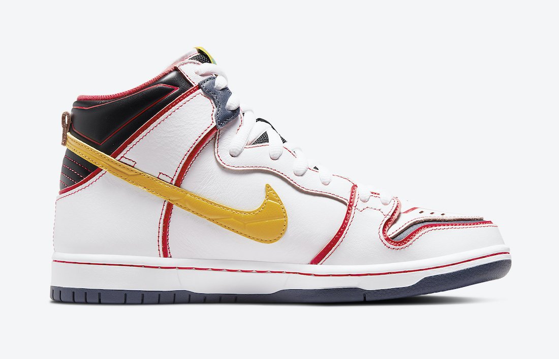Gundam x Nike SB Dunk High “Unicorn”