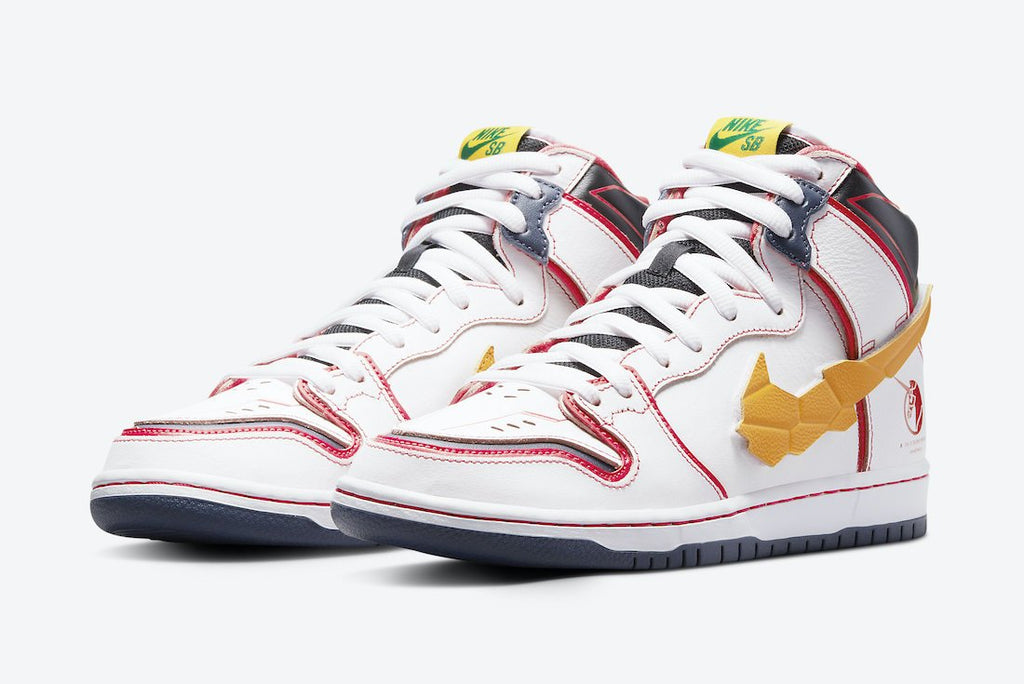 Gundam x Nike SB Dunk High “Unicorn”