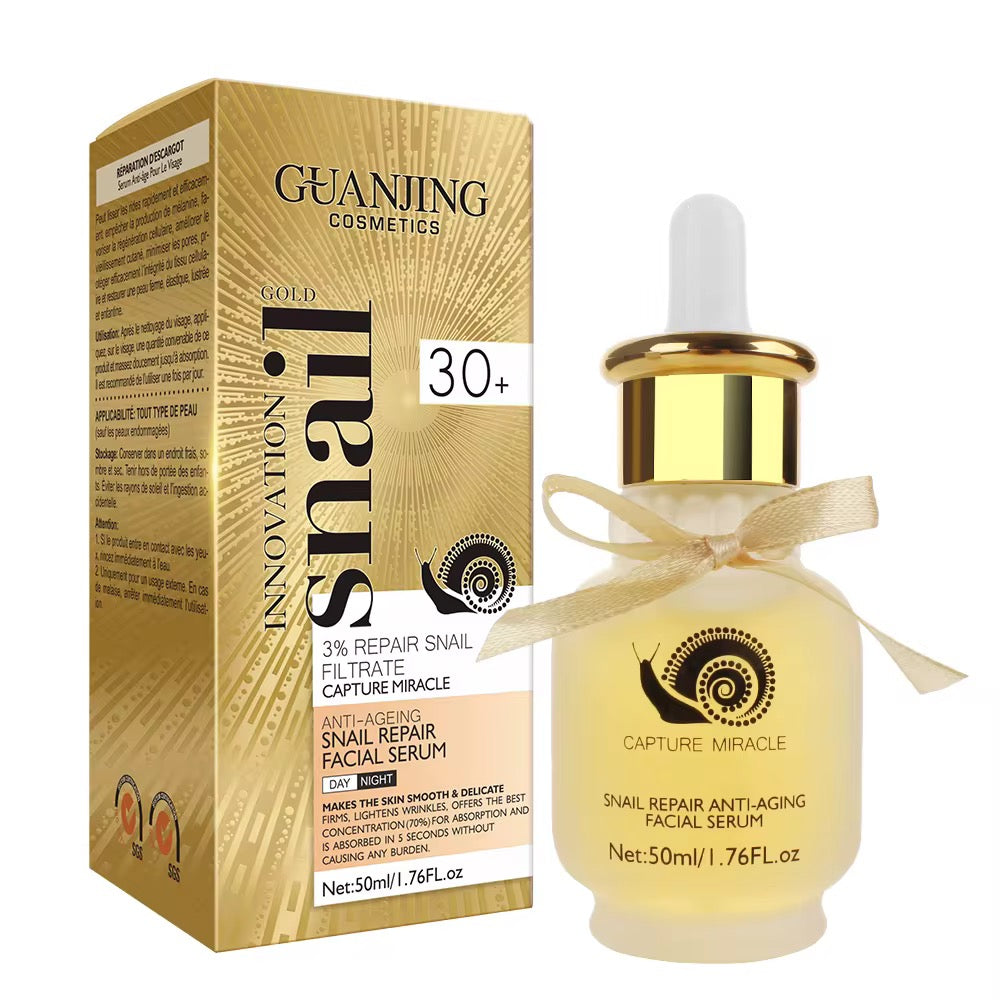 Snail Mucin Repair Skin wrinkles Anti-aging, Moisturizing Fine Line Removal Serum