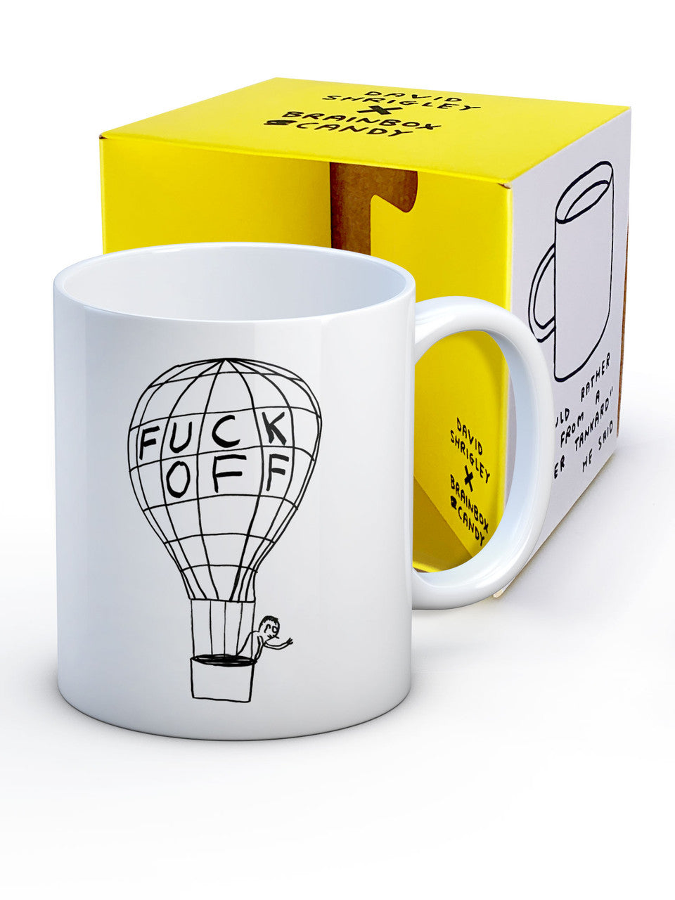 DAVID SHRIGLEY BOXED MUG