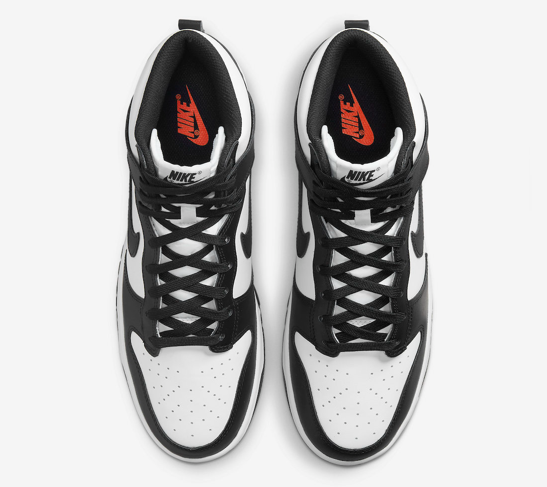 Nike Dunk High Black White (2021)