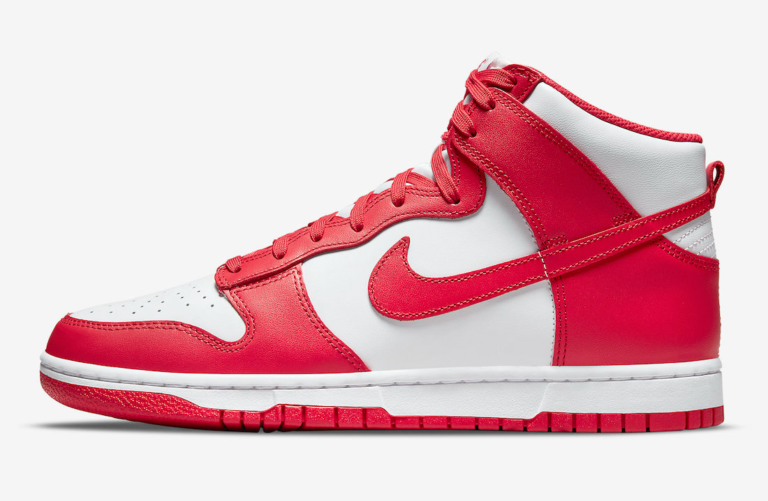 Nike Dunk High Championship White Red