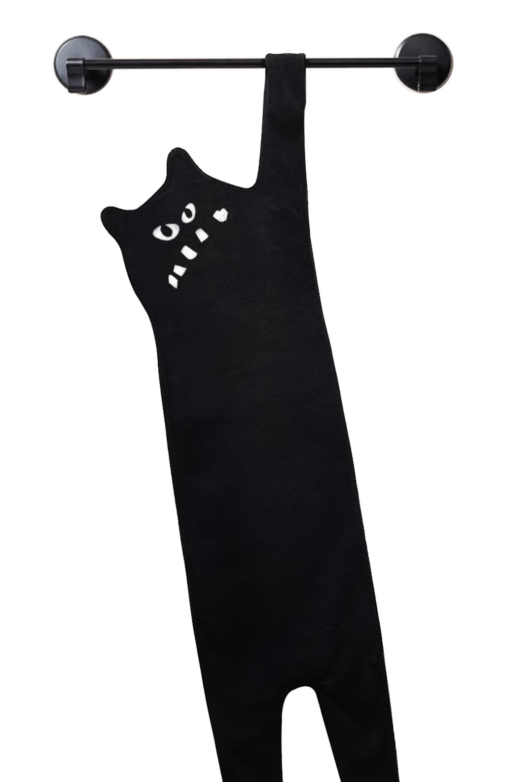 Black Cat Monster Hand Towel