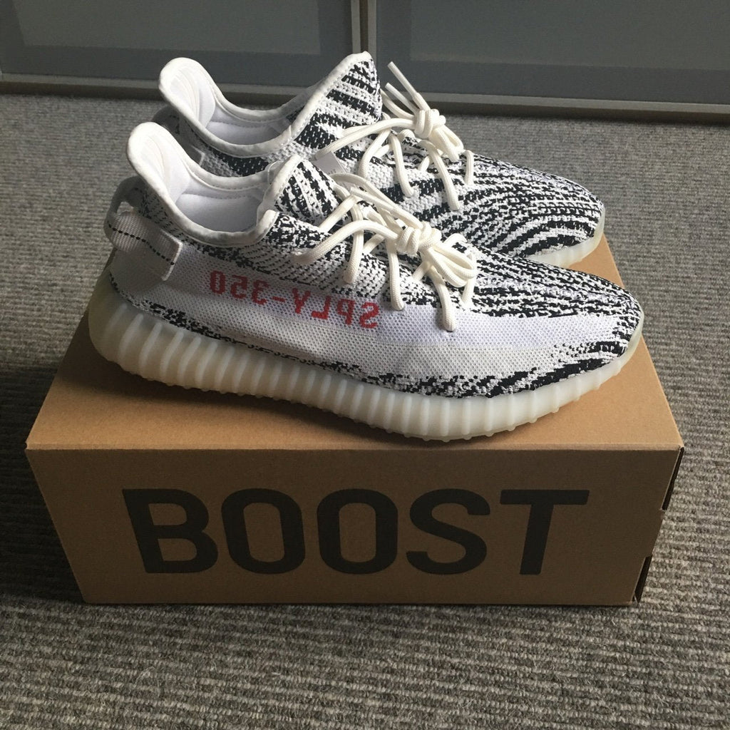 Yeezy Boost 350 V2 Zebra 2017 Release Mens - CP9654A