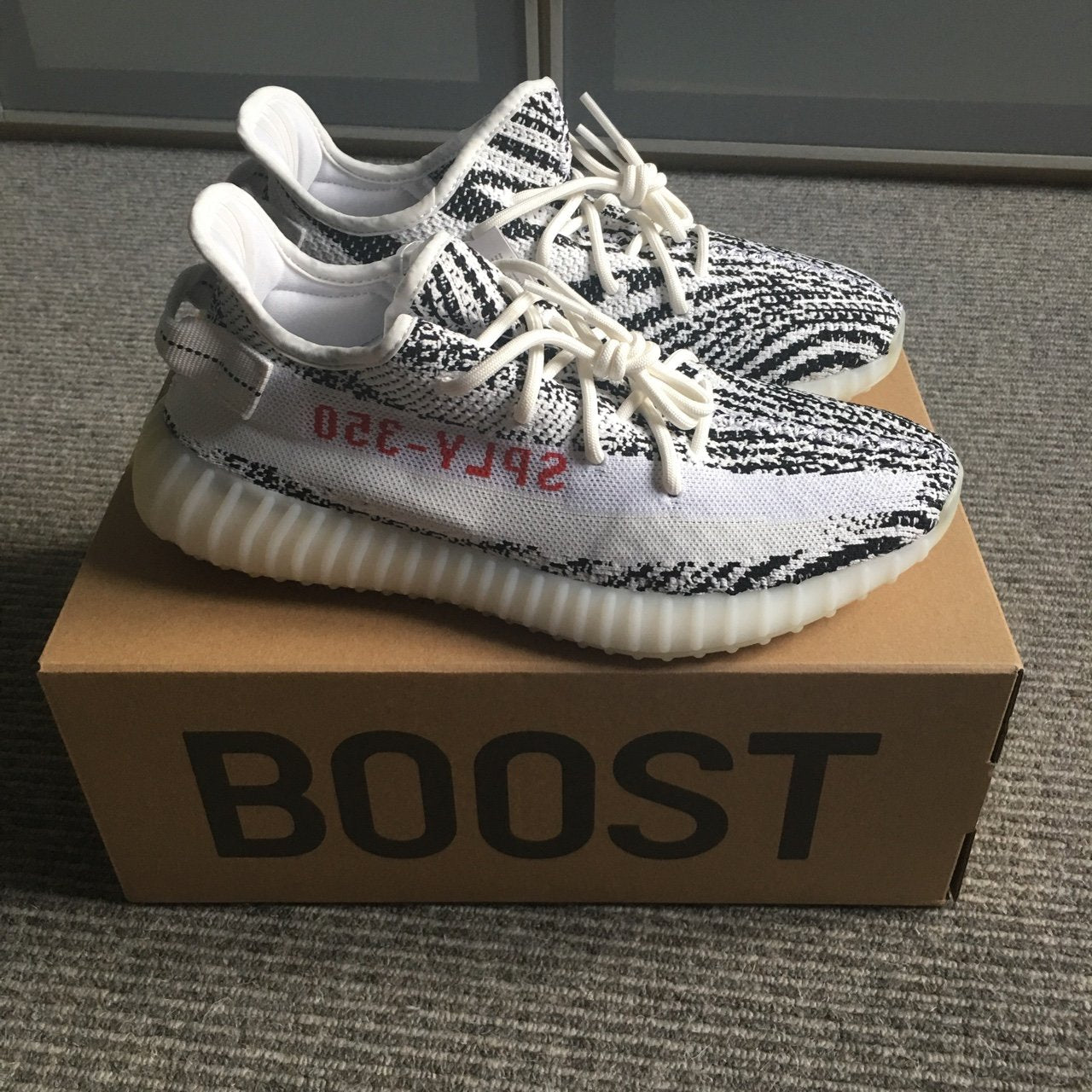Yeezy Boost 350 V2 Zebra 2017 Release Mens - CP9654A