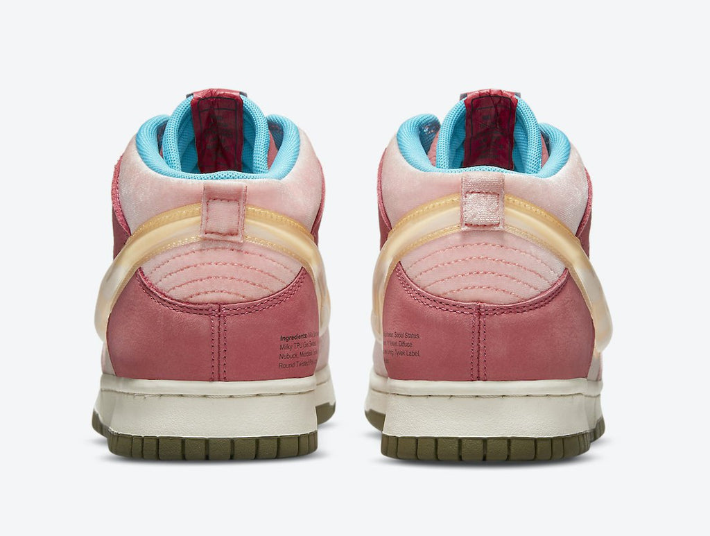 Social Status x Dunk Mid 'Strawberry Milk'