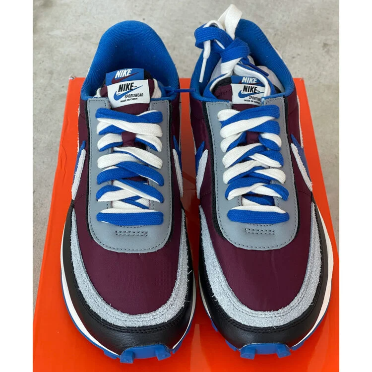 Nike LD Waffle sacai Undercover Night Maroon Team Royal