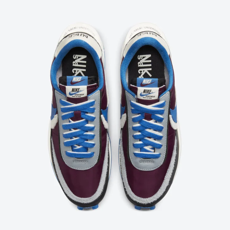 Nike LD Waffle sacai Undercover Night Maroon Team Royal