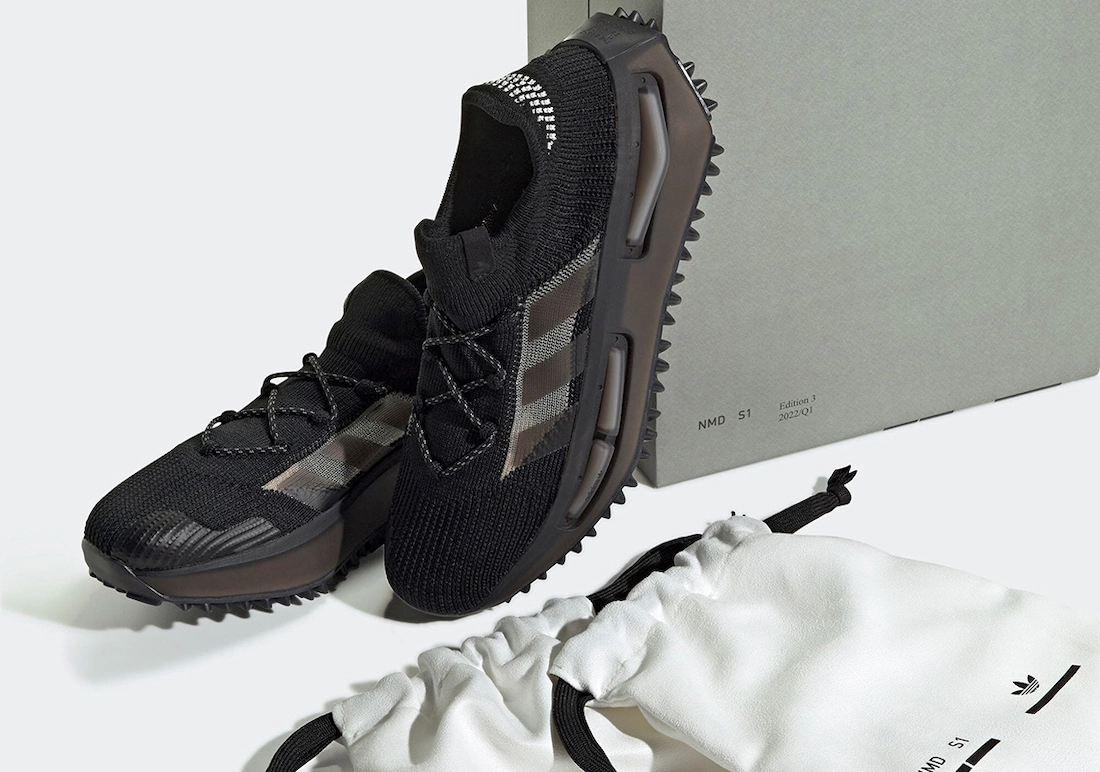 adidas NMD S1 Core Black