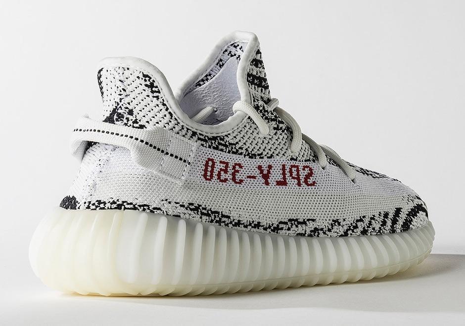 Yeezy Boost 350 V2 Zebra 2017 Release Mens - CP9654A