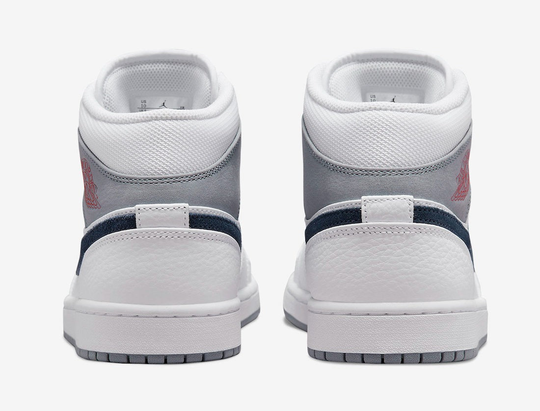 Jordan 1 Mid Paris White