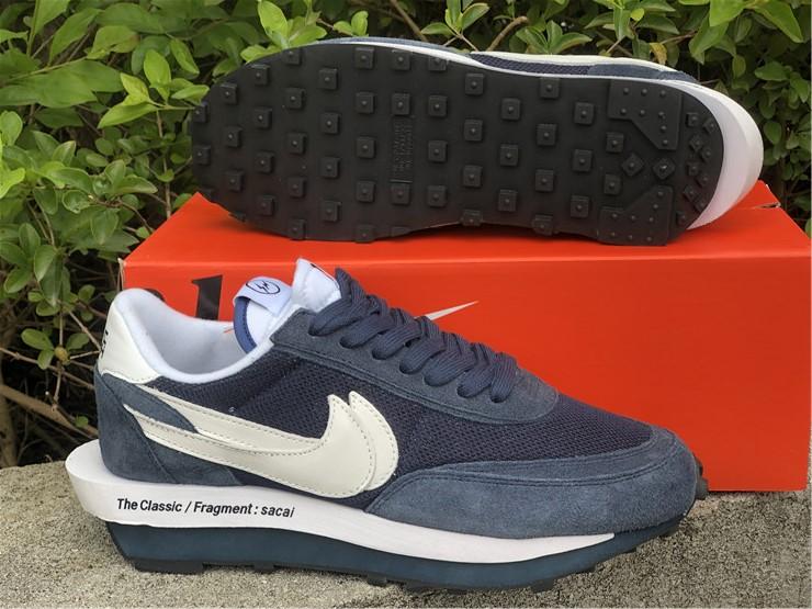 Nike LD Waffle SF sacai Fragment Blue Void