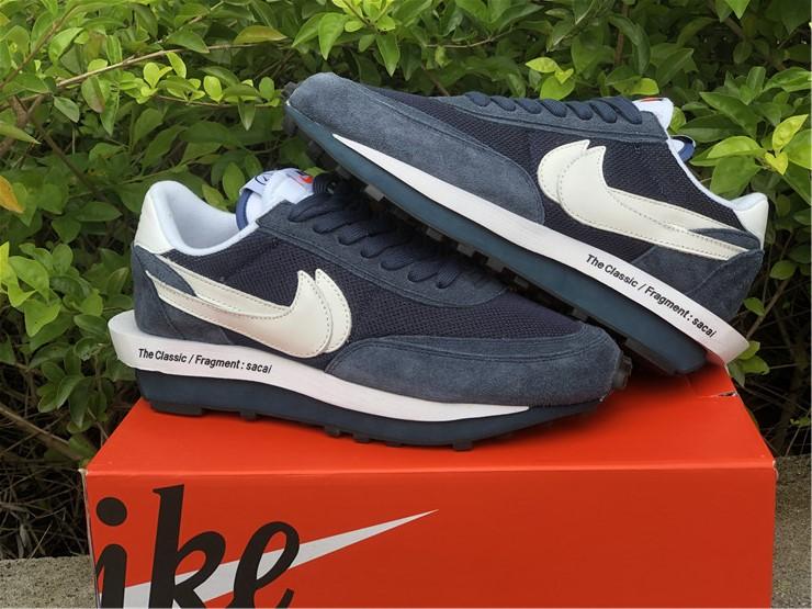 Nike LD Waffle SF sacai Fragment Blue Void