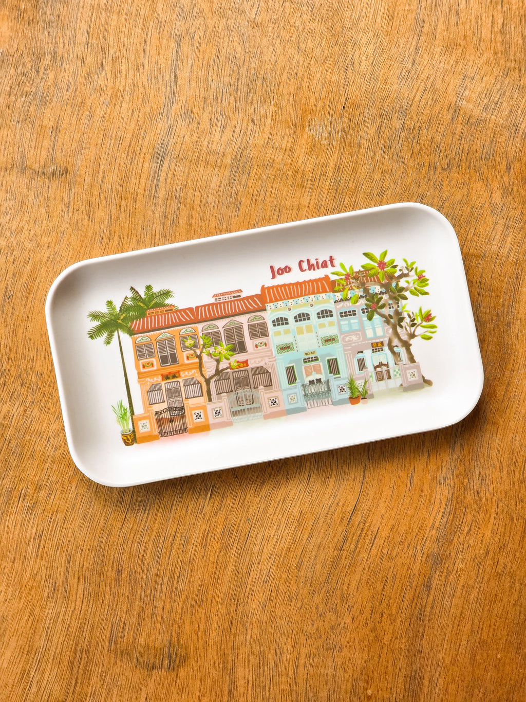Joo Chiat Shophouse Bamboo Tray