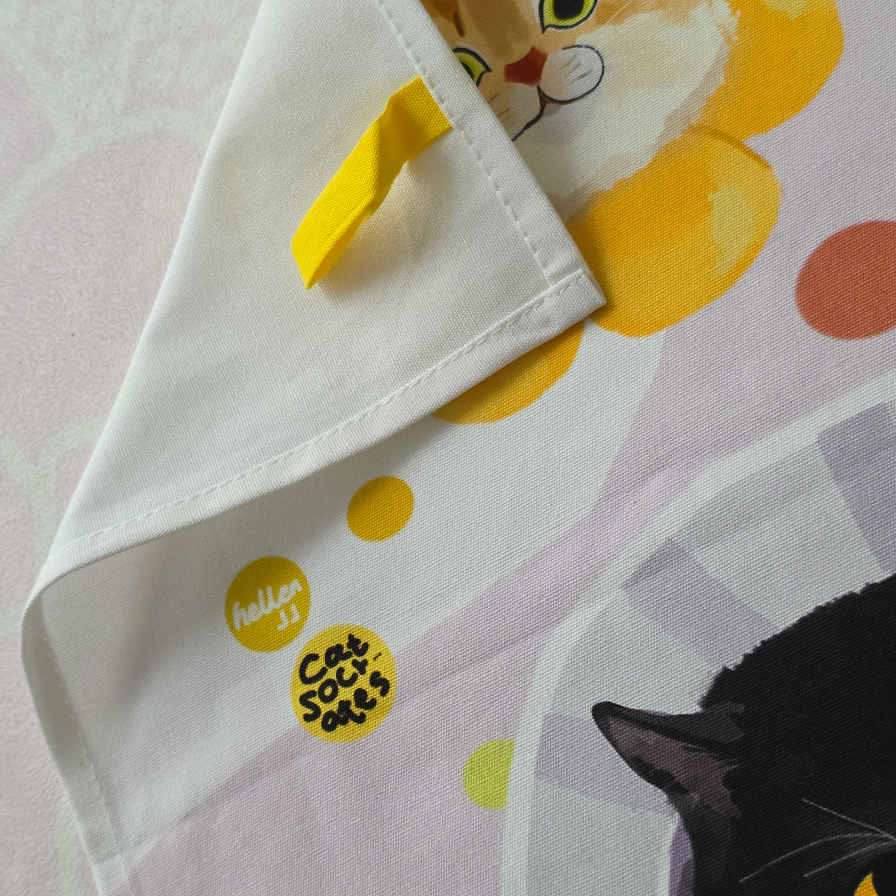 Neko-Kao Cat Face Tea Towel