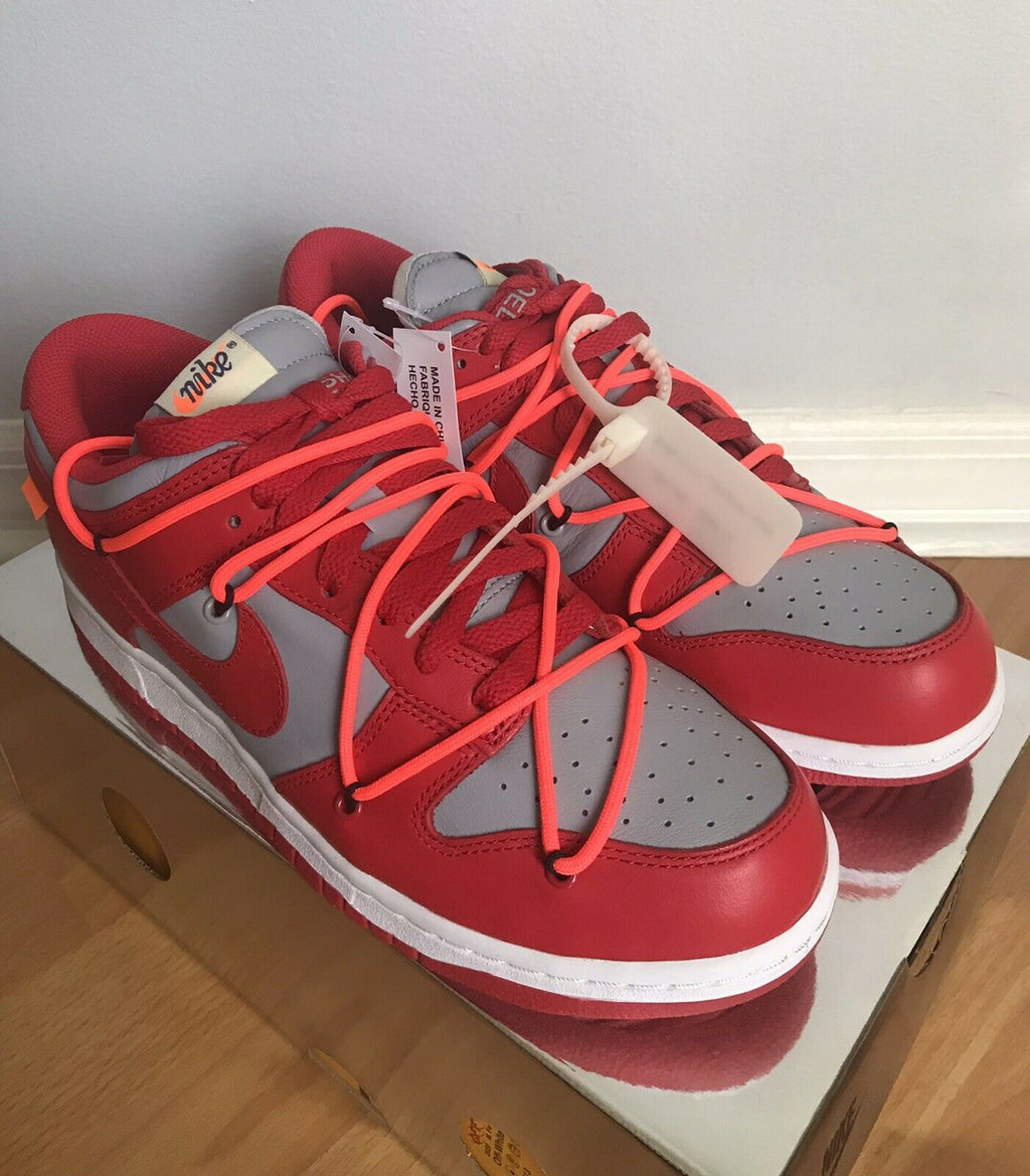 Dunk Low “Off-White - University Red”