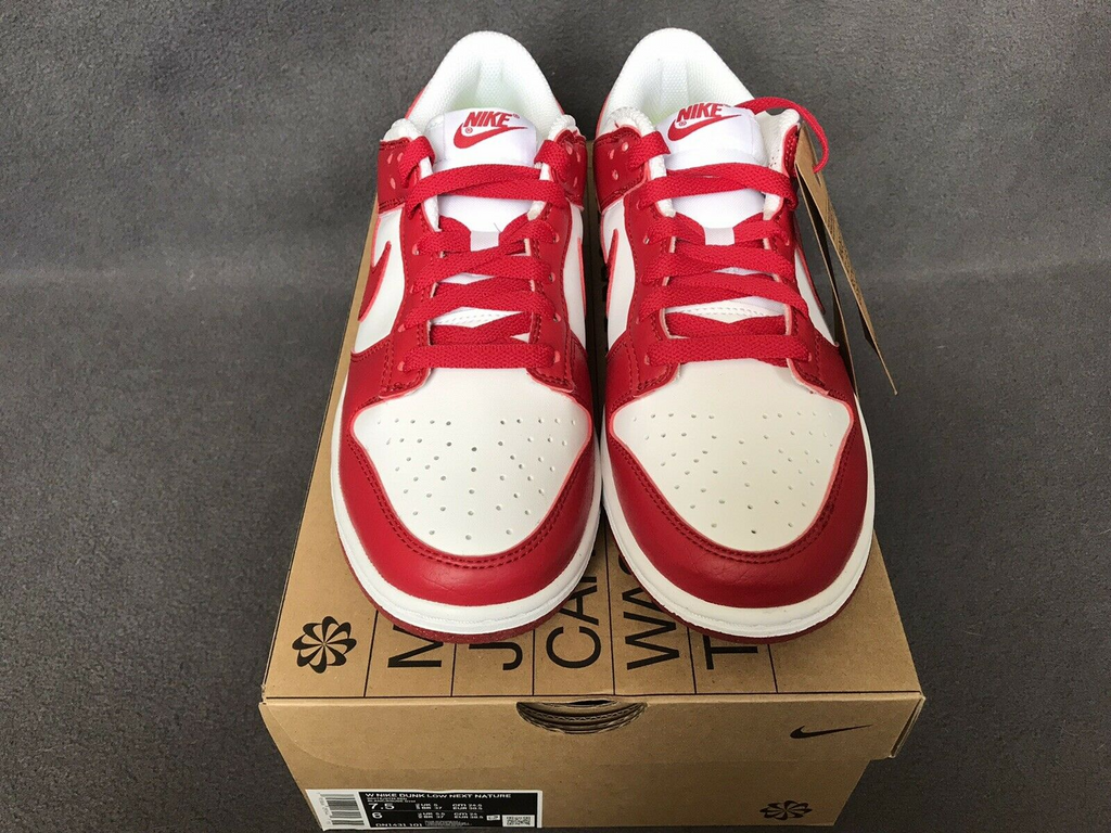 Nike Dunk Low Next Nature White Gym Red (W)